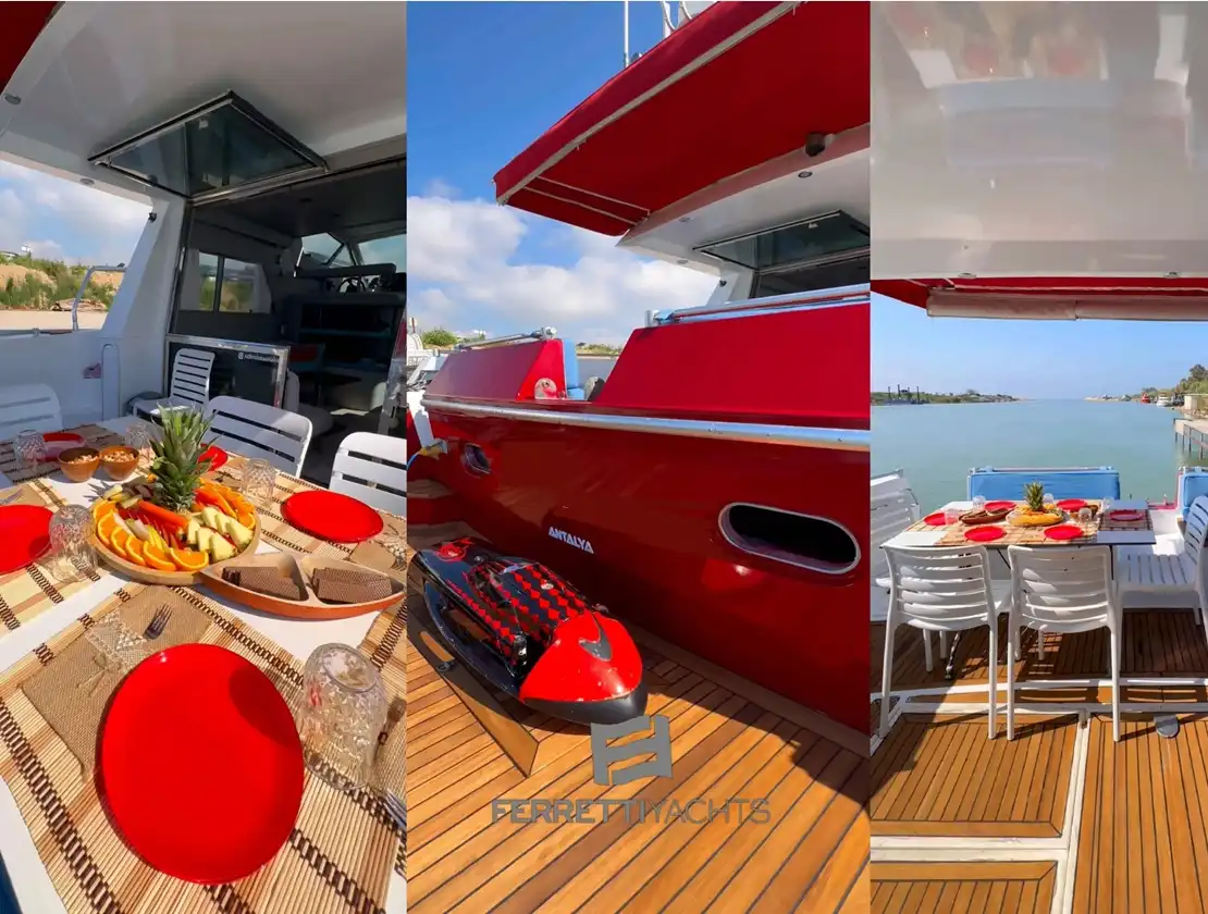 Antalya Yacht Rental 20m Ferretti